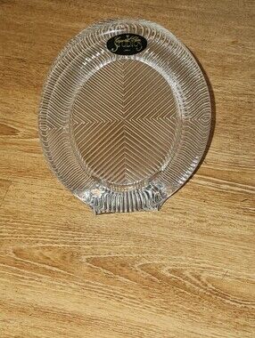 Crystal Clear Studio Crystal Glass Oval Picture Frame
